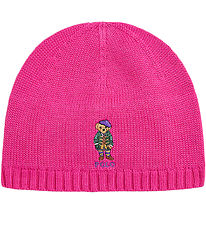 Polo Ralph Lauren Hue m. Fleece - Strik - Pink Polo Ralph Lauren Hue m. Fleece - Strik - Pink