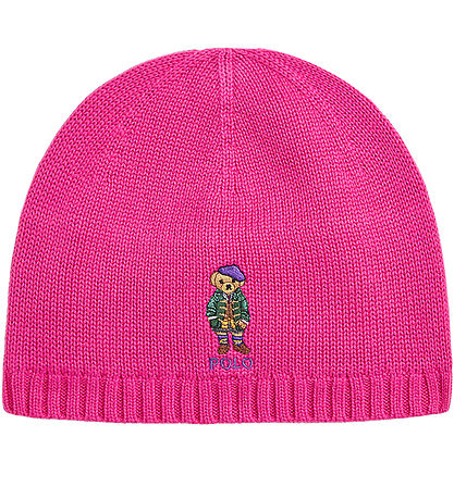 Polo Ralph Lauren Hue m. Fleece - Strik - Pink Polo Ralph Lauren Hue m. Fleece - Strik - Pink