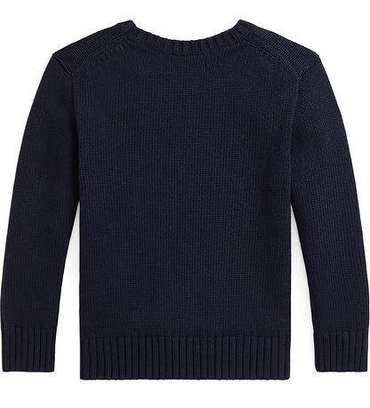 Polo Ralph Lauren Bluse - Strik - Navy m. Bamse