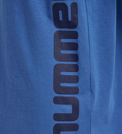 Hummel T-shirt - hmlPrint - Bright Cobalt/Black Iris Hummel T-shirt - hmlPrint - Bright Cobalt/Black Iris