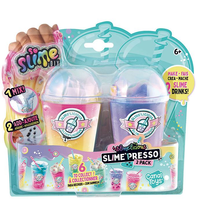 Canal Toys - So Slime - Slimelicious Slime Mix'in Sæt - 2-pak