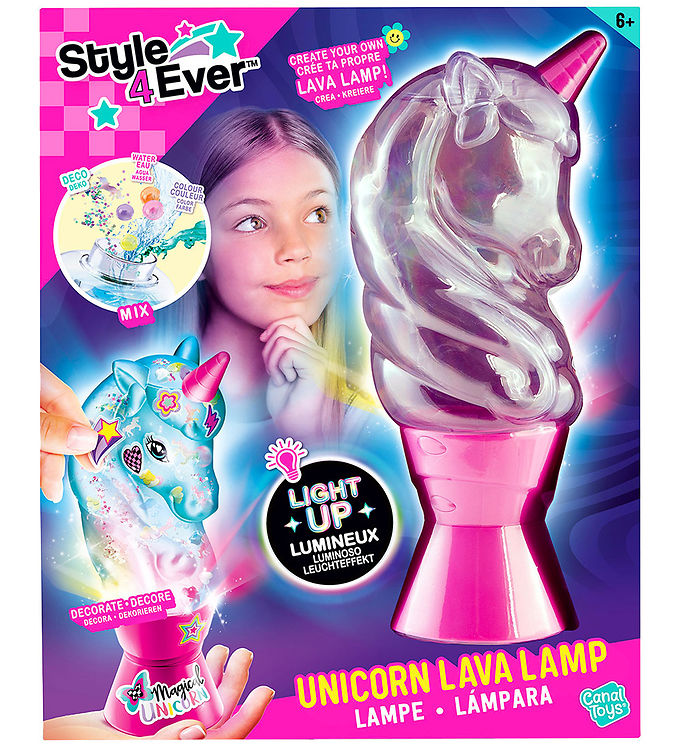 Style 4 ever gør det selv enhjørningelavalampe