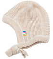 Joha Babyhjelm - Strik - Uld - Creme