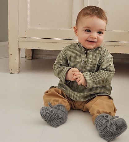 Lalaby Skjorte - Carlo - Green Check Lalaby Skjorte - Carlo - Green Check