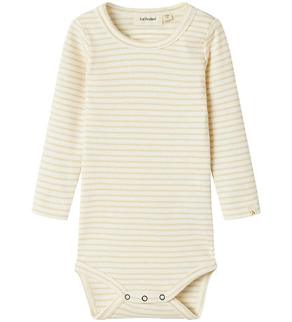 Lil Atelier Body l/æ - Rib - NbfLake - Coconut Milk Lil Atelier Body l/æ - Rib - NbfLake - Coconut Milk