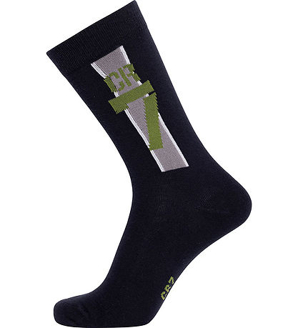 JBS Strømper - 3-pak - CR7 - Sort/Grå JBS Strømper - 3-pak - CR7 - Sort/Grå