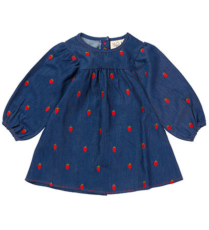 Flöss Kjole - Colette - Berry Denim Flöss Kjole - Colette - Berry Denim