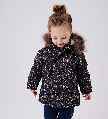 Name It Vinterjakke - NmfSnow05 - Dark Saphire/Liberty