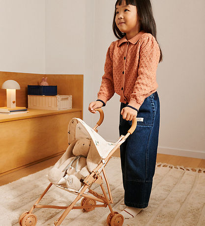 Liewood Dukke Klapvogn - Elsie Doll Stroller - Peach/Sea shell Liewood Dukke Klapvogn - Elsie Doll Stroller - Peach/Sea shell
