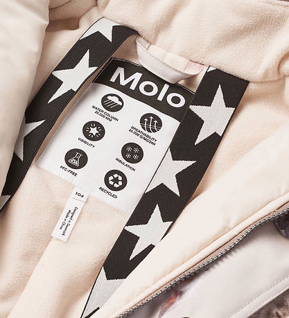 Molo Flyverdragt - Polaris Fur - Winter Rabbits