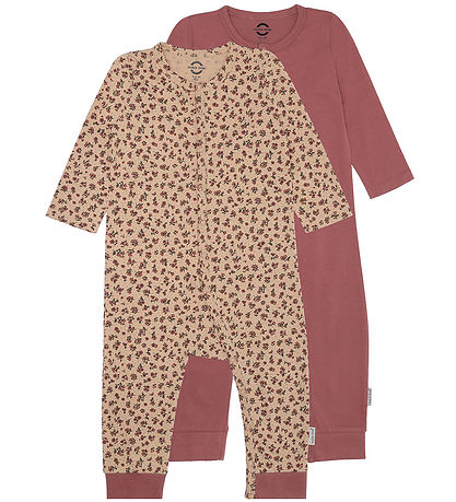 Mikk-Line Heldragt - 2-pak - Rose Brown Mikk-Line Heldragt - 2-pak - Rose Brown
