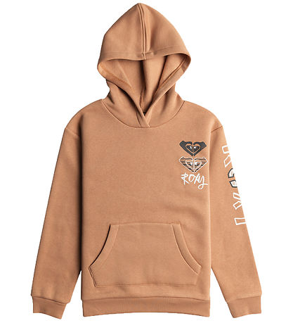 Roxy Hættetrøje - Surf Feeling Brushed - Camel