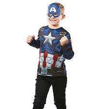 Rubies Udklædning - Marvel's Captain America Rubies Udklædning - Marvel's Captain America