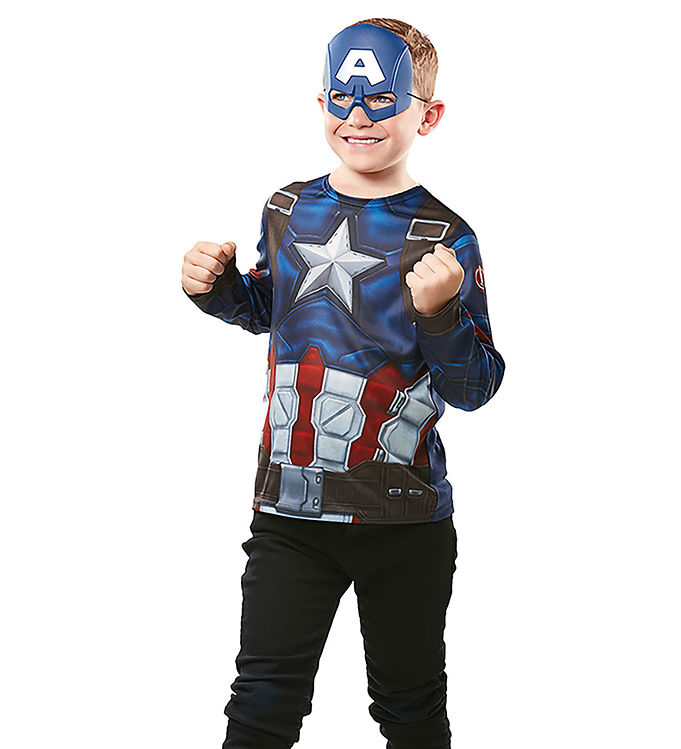 Rubies Udklædning - Marvel's Captain America