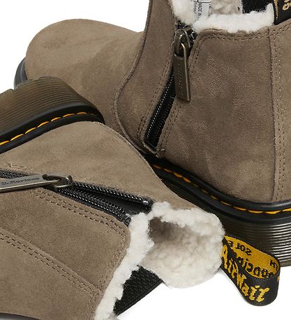Dr. Martens Vinterstøvler - 2976 Leonore J - Dark Khaki
