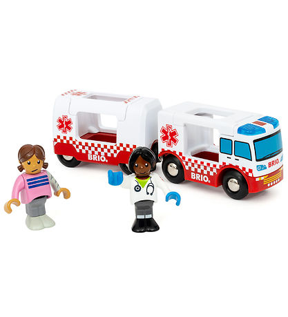 BRIO World Redningsambulance - 2 Dele - 36035