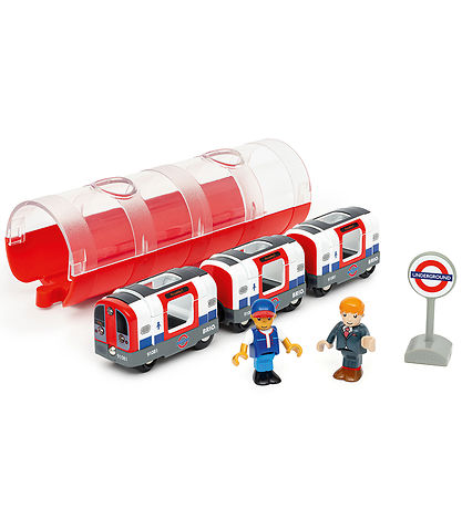 BRIO World London Undergrundstog - Batterridrevet - 36085 BRIO World London Undergrundstog - Batterridrevet - 36085