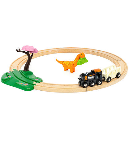 BRIO World Togbane - Cirkelsæt Dinosaur - 12 Dele - 36098 BRIO World Togbane - Cirkelsæt Dinosaur - 12 Dele - 36098