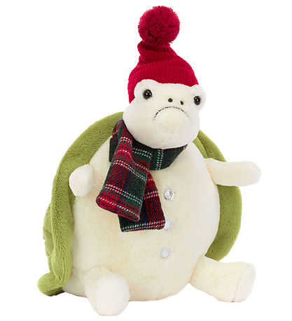 Jellycat Bamse - 20x28 cm - Snowman Timmy Turtle Jellycat Bamse - 20x28 cm - Snowman Timmy Turtle