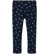 Name It Leggings - NmfTavina - Dark Sapphire/Glitter Name It Leggings - NmfTavina - Dark Sapphire/Glitter