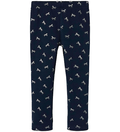 Name It Leggings - NmfTavina - Dark Sapphire/Glitter Name It Leggings - NmfTavina - Dark Sapphire/Glitter