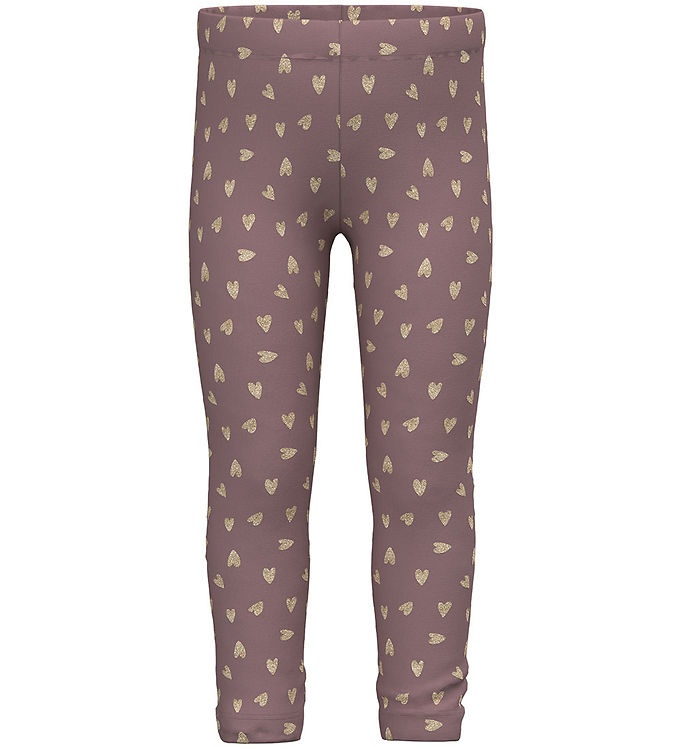 Name It NmfTavina Leggings - Grape Shake/Glitter