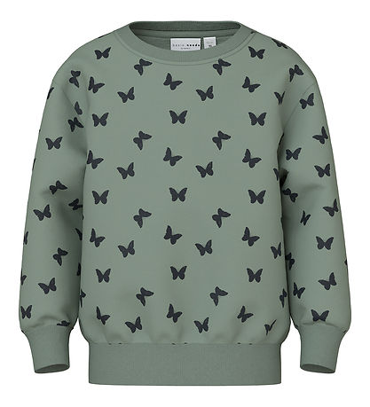 Name It Sweatshirt - Noos - NmfDavina - Lily Pad/Butterfly