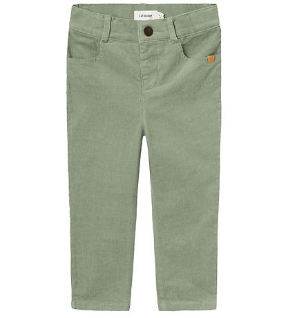 Lil' Atelier Fløjlsbukser - NmmRyan - Seagrass Lil' Atelier Fløjlsbukser - NmmRyan - Seagrass