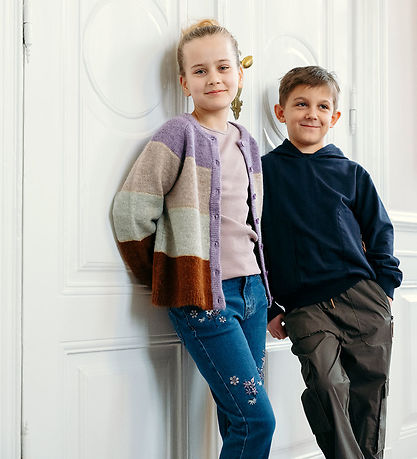 Hust and Claire Jeans - Joanna - Denim m. Blomster