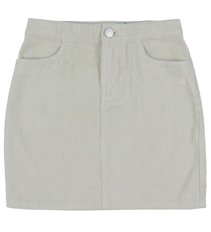 Calvin Klein Nederdel - Fløjl - Corduroy - Pelican