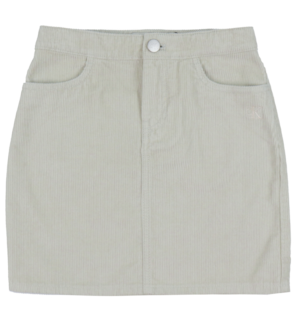 Calvin Klein Rock - Cord - Corduroy - Pelican - Calvin Klein - 10 Jahre (140) - Röcke