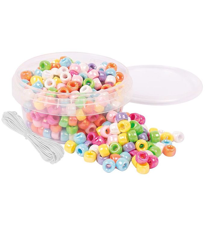 Playbox Congo Pearl Effect Beads 300 pcs - 5+ Years