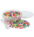 Playbox Perler - Små Glimmer Perler - 6 mm - 700 Stk Playbox Perler - Små Glimmer Perler - 6 mm - 700 Stk