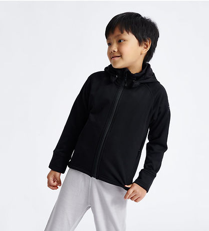 Isbjörn Of Sweden Softshelljakke m. Fleece - Panda - Sort