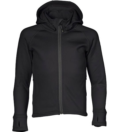 Isbjörn Of Sweden Softshelljakke m. Fleece - Panda - Sort Isbjörn Of Sweden Softshelljakke m. Fleece - Panda - Sort