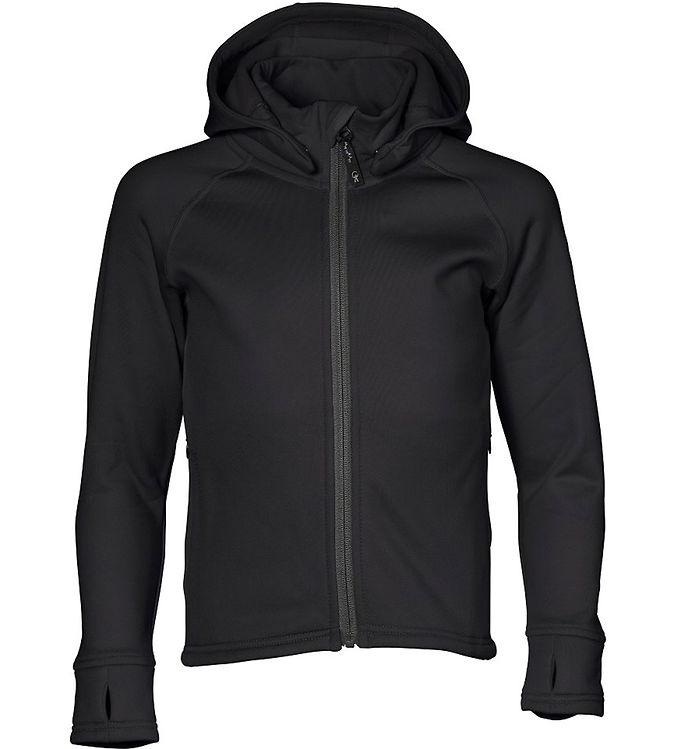 Isbjörn Of Sweden Softshelljakke m. Fleece - Panda - Sort