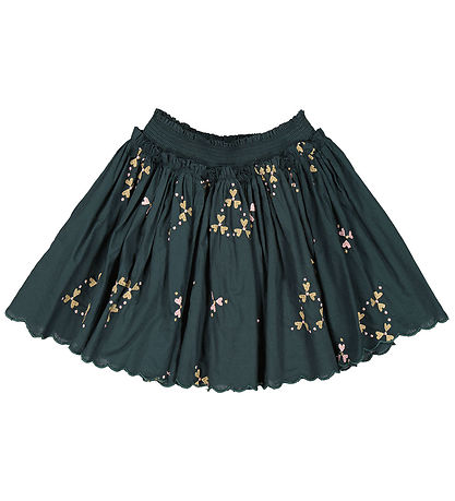 MarMar Nederdel - Seline Scallop - Deep Forest Hearts MarMar Nederdel - Seline Scallop - Deep Forest Hearts