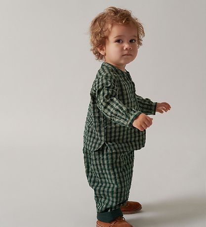 MarMar Skjorte - Totoro - Dark Leaf Check