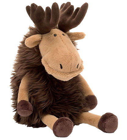 Jellycat Bamse - 12x29 cm - Merrick Moose Jellycat Bamse - 12x29 cm - Merrick Moose