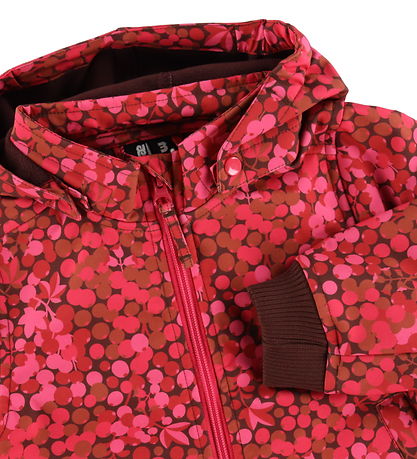 Danefæ Softshelljakke m. Fleece - Danelaerke - Bright Pink Berry Danefæ Softshelljakke m. Fleece - Danelaerke - Bright Pink Berry
