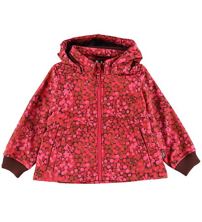 Danefæ Softshelljakke m. Fleece - Danelaerke - Bright Pink Berry Danefæ Softshelljakke m. Fleece - Danelaerke - Bright Pink Berry