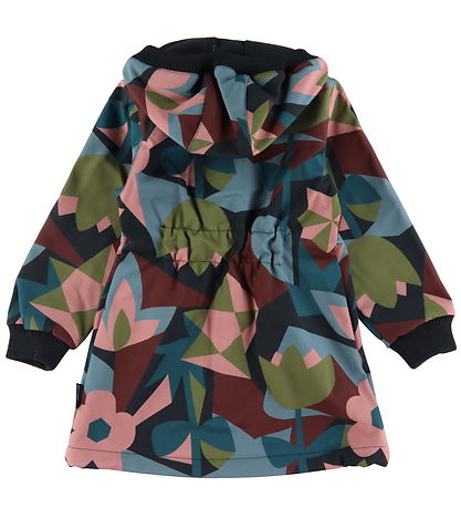 Danefæ Softshelljakke m. Fleece - Danolivia - Black Geofleur