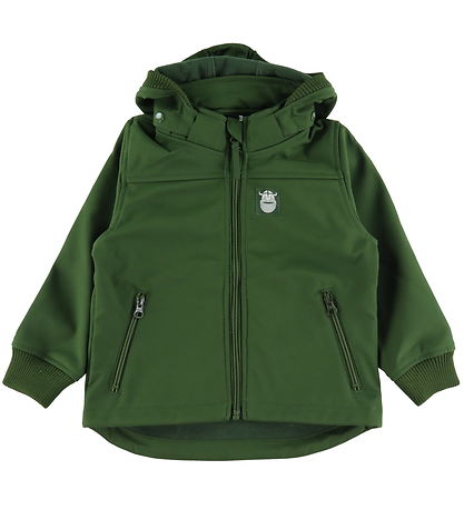 Great Dane Softshell Jacket w. Fleece - Great Dane Bandit - Dark