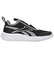 Reebok Sko - Rush Runner Slip-On - Sort/Grå/Hvid Reebok Sko - Rush Runner Slip-On - Sort/Grå/Hvid