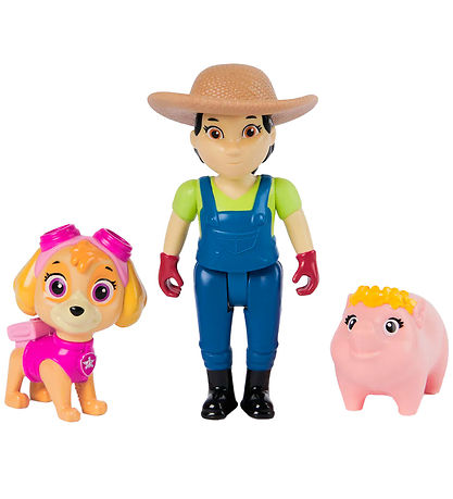 Paw Patrol Legetøj - Hero Pup - Farmer Yumi & Skye Paw Patrol Legetøj - Hero Pup - Farmer Yumi & Skye