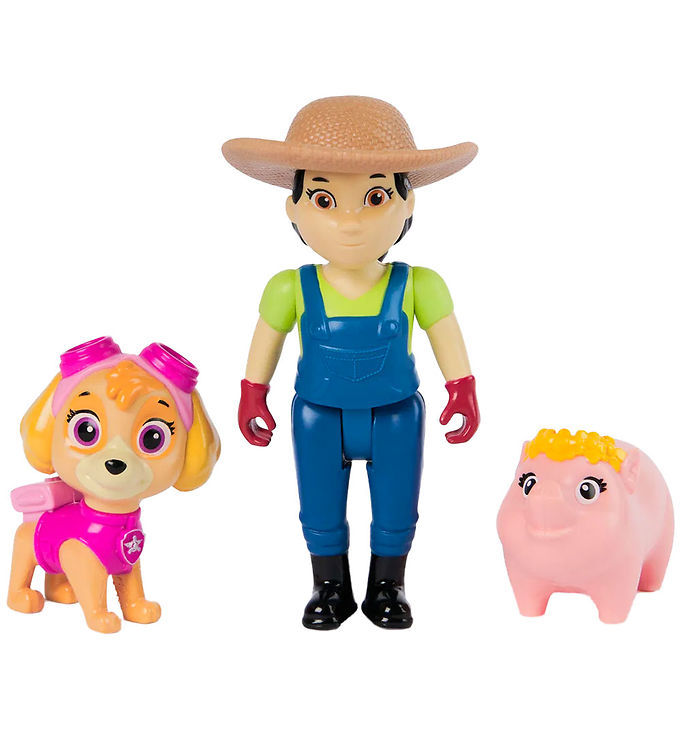 Paw Patrol Legetøj - Hero Pup - Farmer Yumi & Skye