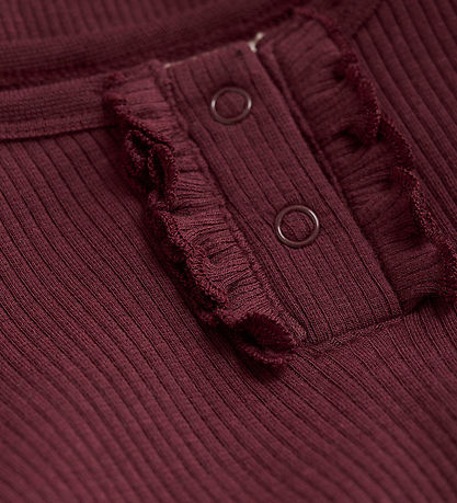 Minymo Body l/æ - Rib - Tawny Port