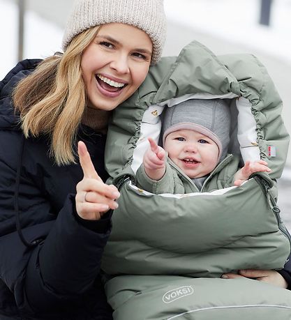 Voksi Elefanthue - Uld - 2-lags - Vendbar - Soft Grape/Gråmelere Voksi Elefanthue - Uld - 2-lags - Vendbar - Soft Grape/Gråmelere