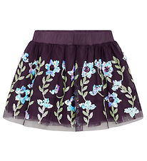 Hust and Claire Nederdel - Ninna - Dark Plum m. Palietter Hust and Claire Nederdel - Ninna - Dark Plum m. Palietter