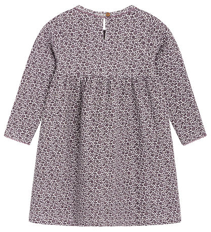Hust and Claire Kjole - Vaflet - Dilay - Gray Lilac m. Blomster Hust and Claire Kjole - Vaflet - Dilay - Gray Lilac m. Blomster
